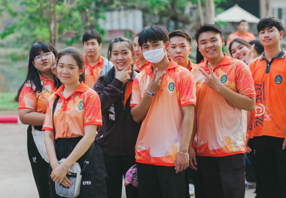 ภาพกิจกรรม คณะวิทยาศาสตร์และเทคโนโลยี จัดกิจกรรมกีฬาสานสัมพันธ์ ปลาบึกเกมส์ คณะวิทยาศาสตร์และเทคโนโลยี