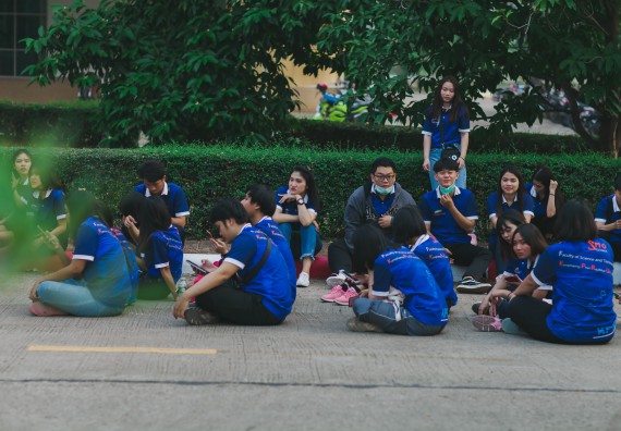 ภาพกิจกรรม คณะวิทยาศาสตร์และเทคโนโลยี จัดกิจกรรมกีฬาสานสัมพันธ์ ปลาบึกเกมส์ คณะวิทยาศาสตร์และเทคโนโลยี