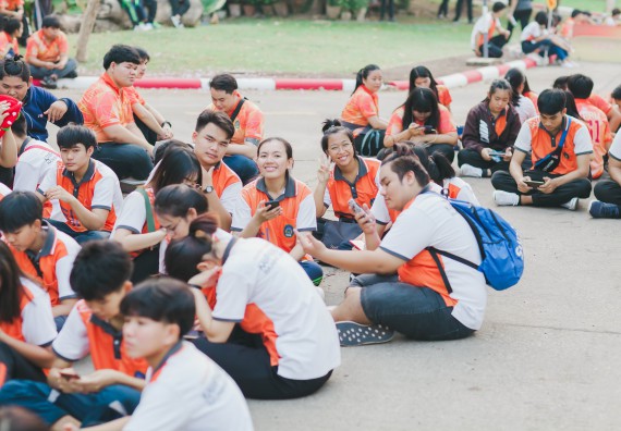 ภาพกิจกรรม คณะวิทยาศาสตร์และเทคโนโลยี จัดกิจกรรมกีฬาสานสัมพันธ์ ปลาบึกเกมส์ คณะวิทยาศาสตร์และเทคโนโลยี