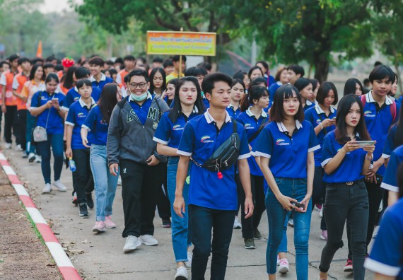 ภาพกิจกรรม คณะวิทยาศาสตร์และเทคโนโลยี จัดกิจกรรมกีฬาสานสัมพันธ์ ปลาบึกเกมส์ คณะวิทยาศาสตร์และเทคโนโลยี