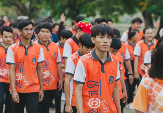 ภาพกิจกรรม คณะวิทยาศาสตร์และเทคโนโลยี จัดกิจกรรมกีฬาสานสัมพันธ์ ปลาบึกเกมส์ คณะวิทยาศาสตร์และเทคโนโลยี