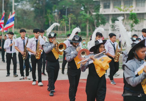 ภาพกิจกรรม คณะวิทยาศาสตร์และเทคโนโลยี จัดกิจกรรมกีฬาสานสัมพันธ์ ปลาบึกเกมส์ คณะวิทยาศาสตร์และเทคโนโลยี
