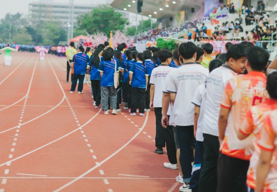 ภาพกิจกรรม คณะวิทยาศาสตร์และเทคโนโลยี จัดกิจกรรมกีฬาสานสัมพันธ์ ปลาบึกเกมส์ คณะวิทยาศาสตร์และเทคโนโลยี
