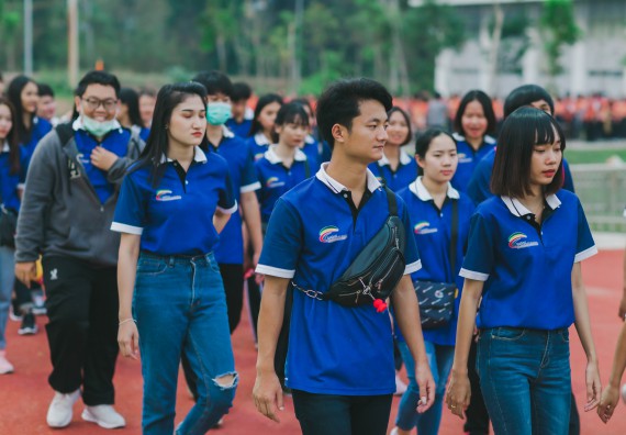 ภาพกิจกรรม คณะวิทยาศาสตร์และเทคโนโลยี จัดกิจกรรมกีฬาสานสัมพันธ์ ปลาบึกเกมส์ คณะวิทยาศาสตร์และเทคโนโลยี