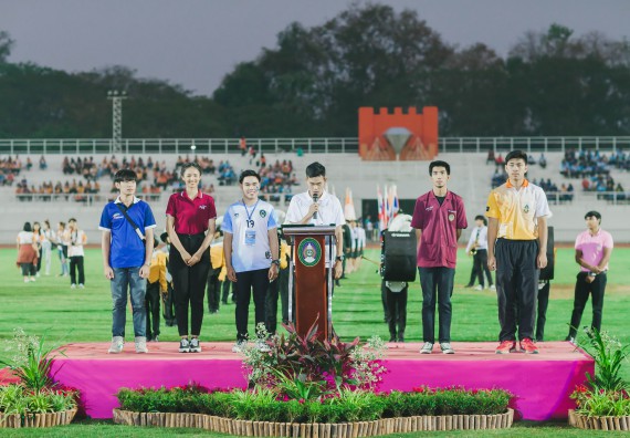 ภาพกิจกรรม คณะวิทยาศาสตร์และเทคโนโลยี จัดกิจกรรมกีฬาสานสัมพันธ์ ปลาบึกเกมส์ คณะวิทยาศาสตร์และเทคโนโลยี