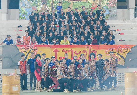 ภาพกิจกรรม คณะวิทยาศาสตร์และเทคโนโลยี จัดกิจกรรมกีฬาสานสัมพันธ์ ปลาบึกเกมส์ คณะวิทยาศาสตร์และเทคโนโลยี