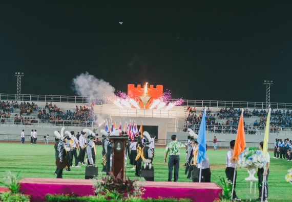 ภาพกิจกรรม คณะวิทยาศาสตร์และเทคโนโลยี จัดกิจกรรมกีฬาสานสัมพันธ์ ปลาบึกเกมส์ คณะวิทยาศาสตร์และเทคโนโลยี