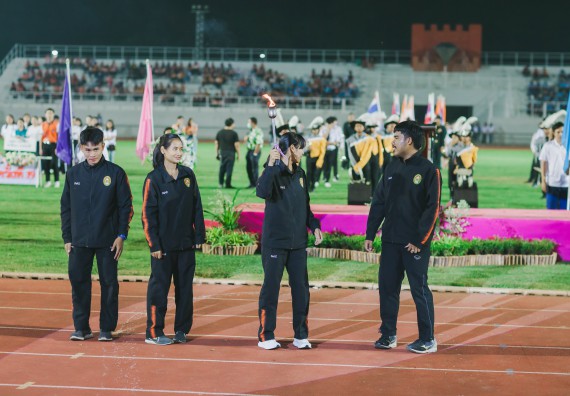 ภาพกิจกรรม คณะวิทยาศาสตร์และเทคโนโลยี จัดกิจกรรมกีฬาสานสัมพันธ์ ปลาบึกเกมส์ คณะวิทยาศาสตร์และเทคโนโลยี