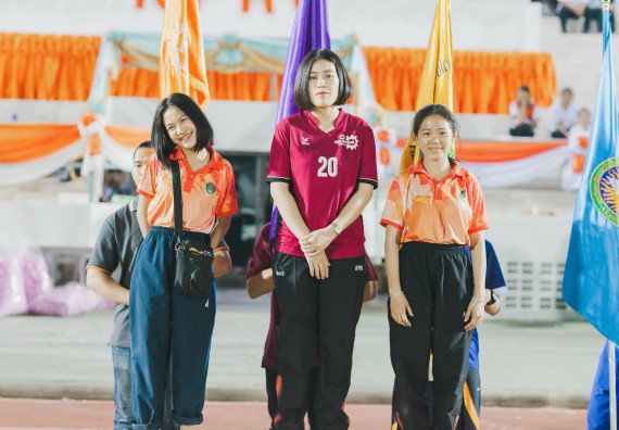 ภาพกิจกรรม คณะวิทยาศาสตร์และเทคโนโลยี จัดกิจกรรมกีฬาสานสัมพันธ์ ปลาบึกเกมส์ คณะวิทยาศาสตร์และเทคโนโลยี