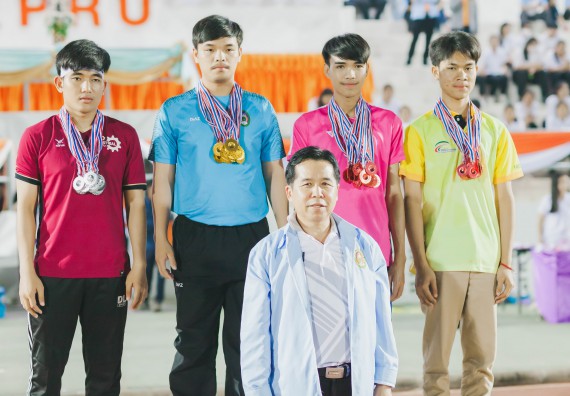 ภาพกิจกรรม คณะวิทยาศาสตร์และเทคโนโลยี จัดกิจกรรมกีฬาสานสัมพันธ์ ปลาบึกเกมส์ คณะวิทยาศาสตร์และเทคโนโลยี