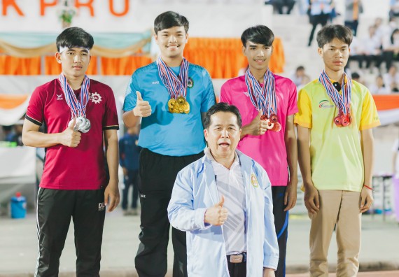 ภาพกิจกรรม คณะวิทยาศาสตร์และเทคโนโลยี จัดกิจกรรมกีฬาสานสัมพันธ์ ปลาบึกเกมส์ คณะวิทยาศาสตร์และเทคโนโลยี