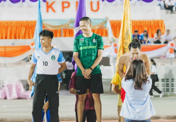 ภาพกิจกรรม คณะวิทยาศาสตร์และเทคโนโลยี จัดกิจกรรมกีฬาสานสัมพันธ์ ปลาบึกเกมส์ คณะวิทยาศาสตร์และเทคโนโลยี