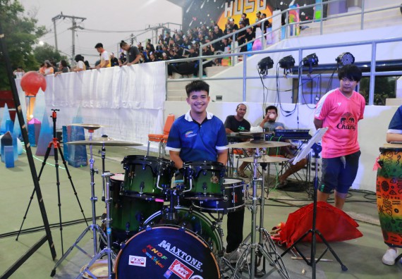 ภาพกิจกรรม คณะวิทยาศาสตร์และเทคโนโลยี จัดกิจกรรมกีฬาสานสัมพันธ์ ปลาบึกเกมส์ คณะวิทยาศาสตร์และเทคโนโลยี