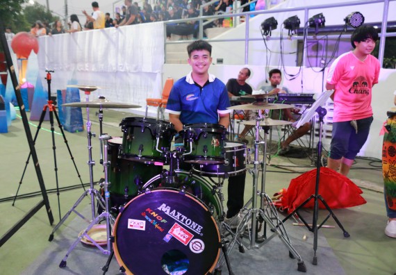 ภาพกิจกรรม คณะวิทยาศาสตร์และเทคโนโลยี จัดกิจกรรมกีฬาสานสัมพันธ์ ปลาบึกเกมส์ คณะวิทยาศาสตร์และเทคโนโลยี