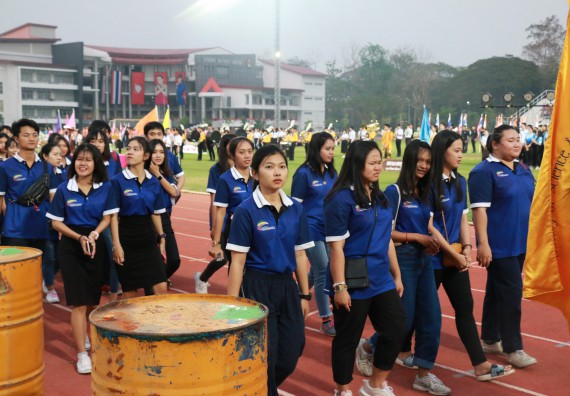 ภาพกิจกรรม คณะวิทยาศาสตร์และเทคโนโลยี จัดกิจกรรมกีฬาสานสัมพันธ์ ปลาบึกเกมส์ คณะวิทยาศาสตร์และเทคโนโลยี