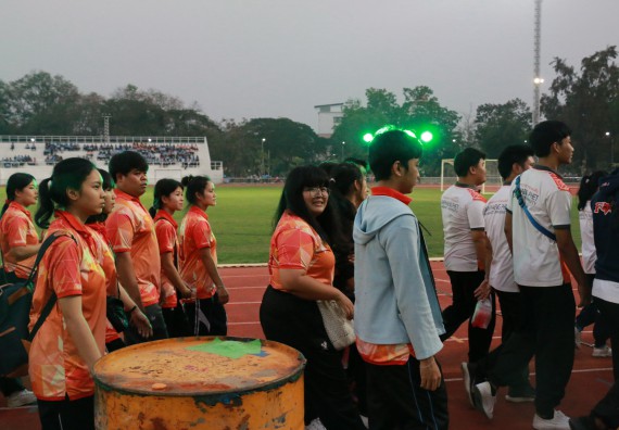 ภาพกิจกรรม คณะวิทยาศาสตร์และเทคโนโลยี จัดกิจกรรมกีฬาสานสัมพันธ์ ปลาบึกเกมส์ คณะวิทยาศาสตร์และเทคโนโลยี