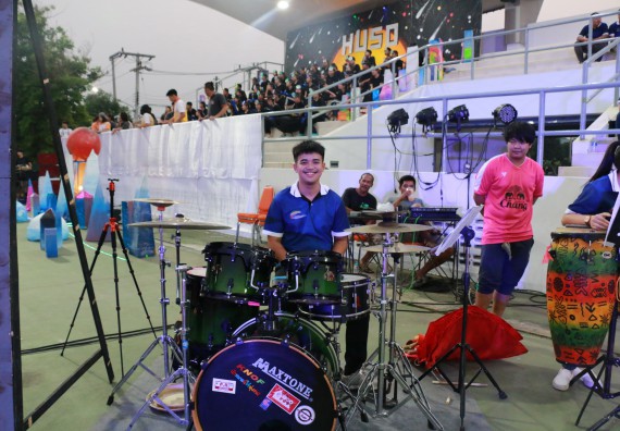 ภาพกิจกรรม คณะวิทยาศาสตร์และเทคโนโลยี จัดกิจกรรมกีฬาสานสัมพันธ์ ปลาบึกเกมส์ คณะวิทยาศาสตร์และเทคโนโลยี