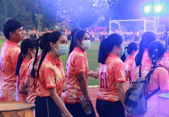 ภาพกิจกรรม คณะวิทยาศาสตร์และเทคโนโลยี จัดกิจกรรมกีฬาสานสัมพันธ์ ปลาบึกเกมส์ คณะวิทยาศาสตร์และเทคโนโลยี