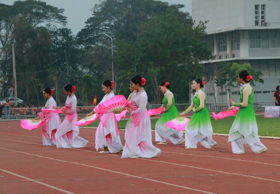 ภาพกิจกรรม คณะวิทยาศาสตร์และเทคโนโลยี จัดกิจกรรมกีฬาสานสัมพันธ์ ปลาบึกเกมส์ คณะวิทยาศาสตร์และเทคโนโลยี