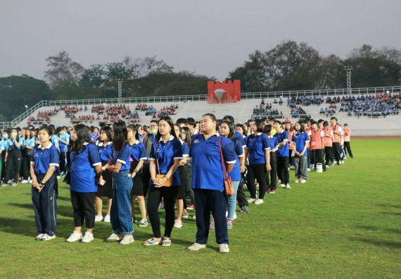 ภาพกิจกรรม คณะวิทยาศาสตร์และเทคโนโลยี จัดกิจกรรมกีฬาสานสัมพันธ์ ปลาบึกเกมส์ คณะวิทยาศาสตร์และเทคโนโลยี