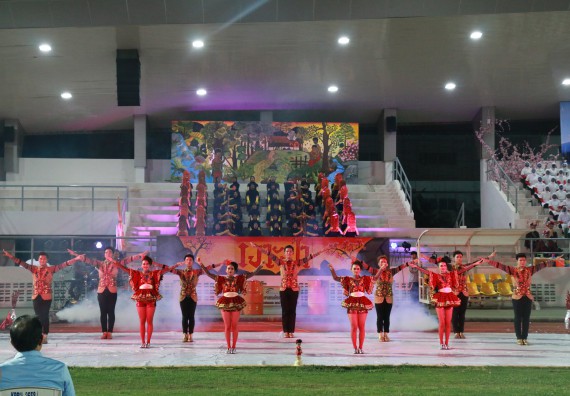 ภาพกิจกรรม คณะวิทยาศาสตร์และเทคโนโลยี จัดกิจกรรมกีฬาสานสัมพันธ์ ปลาบึกเกมส์ คณะวิทยาศาสตร์และเทคโนโลยี