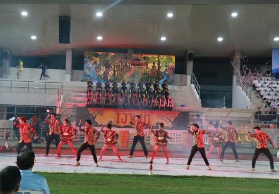 ภาพกิจกรรม คณะวิทยาศาสตร์และเทคโนโลยี จัดกิจกรรมกีฬาสานสัมพันธ์ ปลาบึกเกมส์ คณะวิทยาศาสตร์และเทคโนโลยี