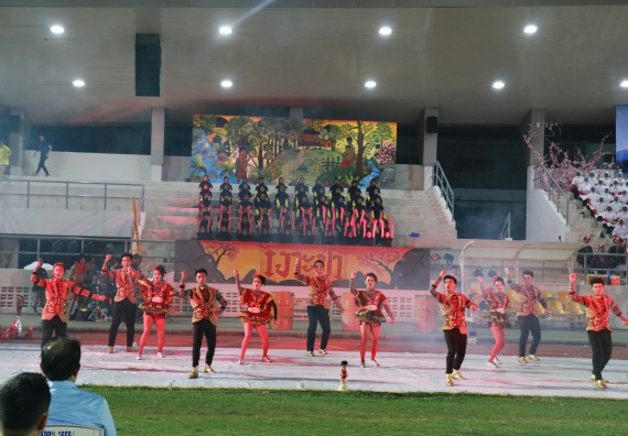 ภาพกิจกรรม คณะวิทยาศาสตร์และเทคโนโลยี จัดกิจกรรมกีฬาสานสัมพันธ์ ปลาบึกเกมส์ คณะวิทยาศาสตร์และเทคโนโลยี