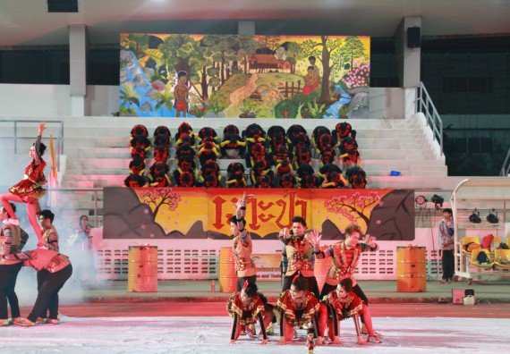 ภาพกิจกรรม คณะวิทยาศาสตร์และเทคโนโลยี จัดกิจกรรมกีฬาสานสัมพันธ์ ปลาบึกเกมส์ คณะวิทยาศาสตร์และเทคโนโลยี