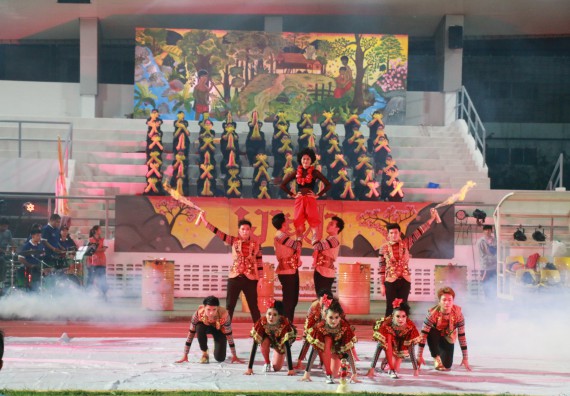 ภาพกิจกรรม คณะวิทยาศาสตร์และเทคโนโลยี จัดกิจกรรมกีฬาสานสัมพันธ์ ปลาบึกเกมส์ คณะวิทยาศาสตร์และเทคโนโลยี