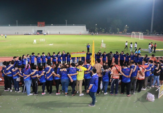 ภาพกิจกรรม คณะวิทยาศาสตร์และเทคโนโลยี จัดกิจกรรมกีฬาสานสัมพันธ์ ปลาบึกเกมส์ คณะวิทยาศาสตร์และเทคโนโลยี