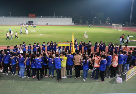 ภาพกิจกรรม คณะวิทยาศาสตร์และเทคโนโลยี จัดกิจกรรมกีฬาสานสัมพันธ์ ปลาบึกเกมส์ คณะวิทยาศาสตร์และเทคโนโลยี