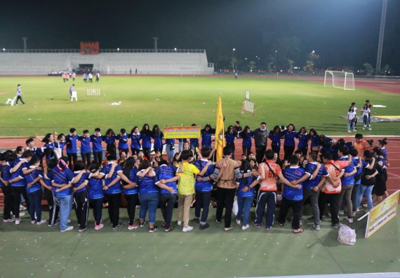 ภาพกิจกรรม คณะวิทยาศาสตร์และเทคโนโลยี จัดกิจกรรมกีฬาสานสัมพันธ์ ปลาบึกเกมส์ คณะวิทยาศาสตร์และเทคโนโลยี