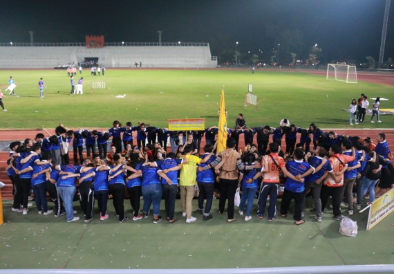 ภาพกิจกรรม คณะวิทยาศาสตร์และเทคโนโลยี จัดกิจกรรมกีฬาสานสัมพันธ์ ปลาบึกเกมส์ คณะวิทยาศาสตร์และเทคโนโลยี