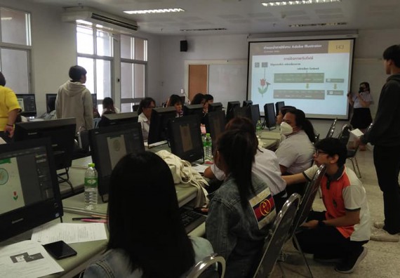 ภาพกิจกรรม โปรแกรมวิชาชีววิทยา จัดโครงการส่งเสริมการจัดการเรียนการสอนในศตวรรษที่ 21 หลักสูตรชีววิทยา การประยุกต์ใช้ Inforgraphic