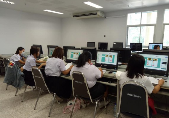 ภาพกิจกรรม โปรแกรมวิชาชีววิทยา จัดโครงการส่งเสริมการจัดการเรียนการสอนในศตวรรษที่ 21 หลักสูตรชีววิทยา การประยุกต์ใช้ Inforgraphic