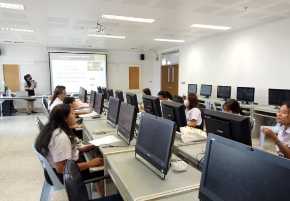 ภาพกิจกรรม โปรแกรมวิชาชีววิทยา จัดโครงการส่งเสริมการจัดการเรียนการสอนในศตวรรษที่ 21 หลักสูตรชีววิทยา การประยุกต์ใช้ Inforgraphic