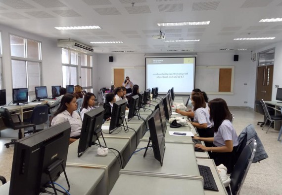 ภาพกิจกรรม โปรแกรมวิชาชีววิทยา จัดโครงการส่งเสริมการจัดการเรียนการสอนในศตวรรษที่ 21 หลักสูตรชีววิทยา การประยุกต์ใช้ Inforgraphic