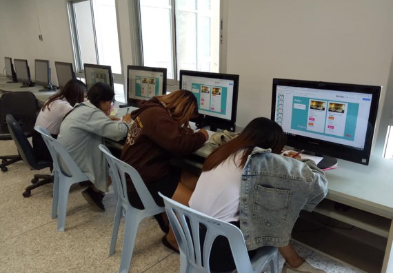 ภาพกิจกรรม โปรแกรมวิชาชีววิทยา จัดโครงการส่งเสริมการจัดการเรียนการสอนในศตวรรษที่ 21 หลักสูตรชีววิทยา การประยุกต์ใช้ Inforgraphic