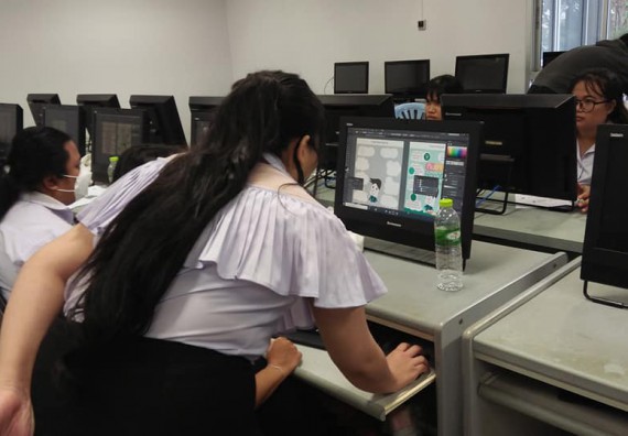 ภาพกิจกรรม โปรแกรมวิชาชีววิทยา จัดโครงการส่งเสริมการจัดการเรียนการสอนในศตวรรษที่ 21 หลักสูตรชีววิทยา การประยุกต์ใช้ Inforgraphic