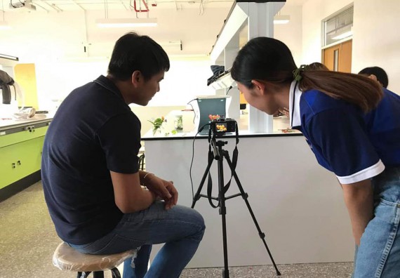 ภาพกิจกรรม โปรแกรมวิชาชีววิทยา จัดโครงการส่งเสริมการจัดการเรียนการสอนในศตวรรษที่ 21 ทฤษฎีการถ่ายภาพ และเทคนิคการถ่ายภาพทางวิทยาศาสตร์