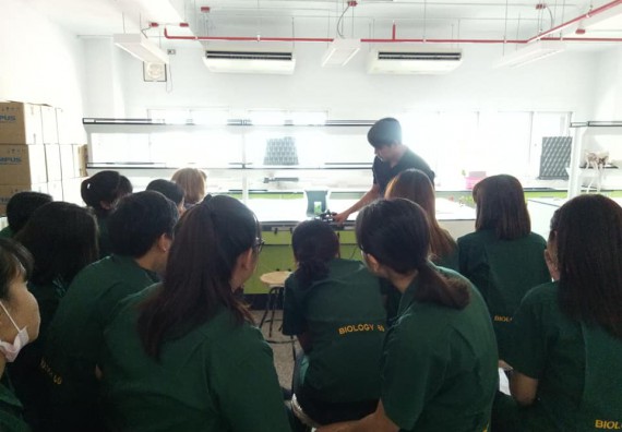 ภาพกิจกรรม โปรแกรมวิชาชีววิทยา จัดโครงการส่งเสริมการจัดการเรียนการสอนในศตวรรษที่ 21 ทฤษฎีการถ่ายภาพ และเทคนิคการถ่ายภาพทางวิทยาศาสตร์