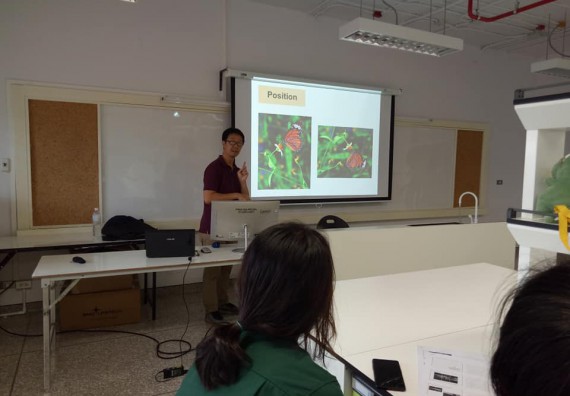 ภาพกิจกรรม โปรแกรมวิชาชีววิทยา จัดโครงการส่งเสริมการจัดการเรียนการสอนในศตวรรษที่ 21 ทฤษฎีการถ่ายภาพ และเทคนิคการถ่ายภาพทางวิทยาศาสตร์