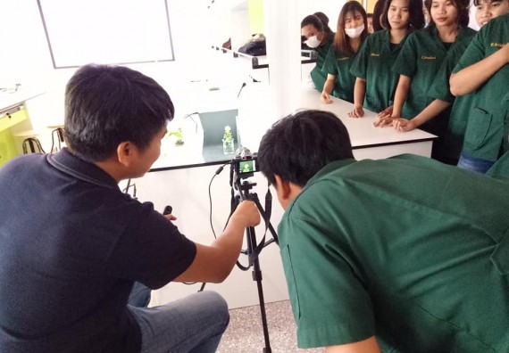 ภาพกิจกรรม โปรแกรมวิชาชีววิทยา จัดโครงการส่งเสริมการจัดการเรียนการสอนในศตวรรษที่ 21 ทฤษฎีการถ่ายภาพ และเทคนิคการถ่ายภาพทางวิทยาศาสตร์