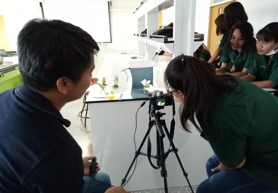 ภาพกิจกรรม โปรแกรมวิชาชีววิทยา จัดโครงการส่งเสริมการจัดการเรียนการสอนในศตวรรษที่ 21 ทฤษฎีการถ่ายภาพ และเทคนิคการถ่ายภาพทางวิทยาศาสตร์
