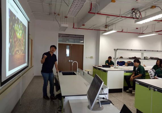 ภาพกิจกรรม โปรแกรมวิชาชีววิทยา จัดโครงการส่งเสริมการจัดการเรียนการสอนในศตวรรษที่ 21 ทฤษฎีการถ่ายภาพ และเทคนิคการถ่ายภาพทางวิทยาศาสตร์