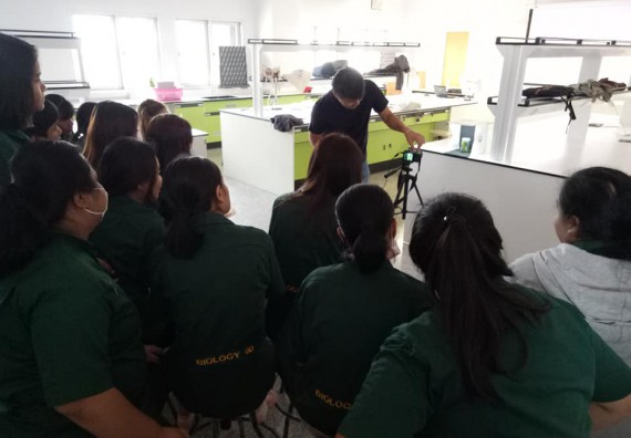 ภาพกิจกรรม โปรแกรมวิชาชีววิทยา จัดโครงการส่งเสริมการจัดการเรียนการสอนในศตวรรษที่ 21 ทฤษฎีการถ่ายภาพ และเทคนิคการถ่ายภาพทางวิทยาศาสตร์