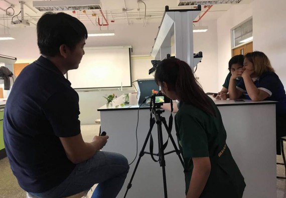 ภาพกิจกรรม โปรแกรมวิชาชีววิทยา จัดโครงการส่งเสริมการจัดการเรียนการสอนในศตวรรษที่ 21 ทฤษฎีการถ่ายภาพ และเทคนิคการถ่ายภาพทางวิทยาศาสตร์