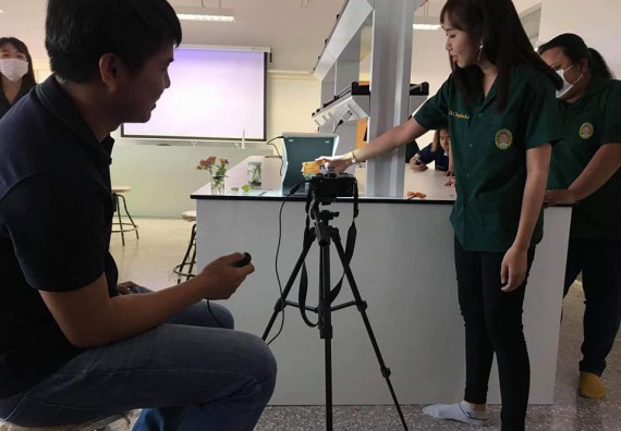 ภาพกิจกรรม โปรแกรมวิชาชีววิทยา จัดโครงการส่งเสริมการจัดการเรียนการสอนในศตวรรษที่ 21 ทฤษฎีการถ่ายภาพ และเทคนิคการถ่ายภาพทางวิทยาศาสตร์