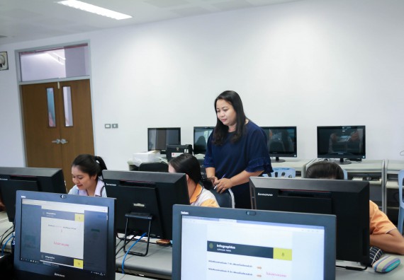 ภาพกิจกรรม โปรแกรมวิชาสาธารณสุขศาสตร์ จัดอบรมการผลิตนวัตกรรมทางสุขภาพด้วยคอมพิวเตอร์