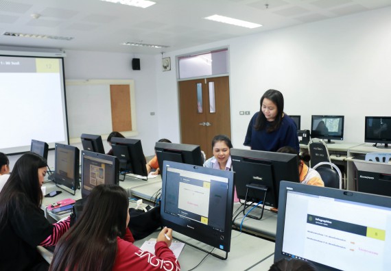 ภาพกิจกรรม โปรแกรมวิชาสาธารณสุขศาสตร์ จัดอบรมการผลิตนวัตกรรมทางสุขภาพด้วยคอมพิวเตอร์